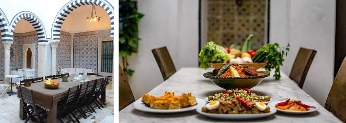 Cooking Class et déjeuner à Dar Ben Gacem à la médina de Tunis